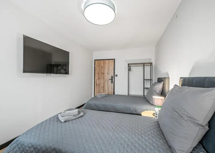 アパート Family Deluxe Apartment 80M2 - Klimatyzacja - 6Osob