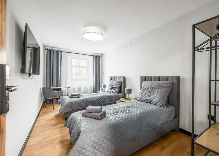 Apartment Family De Luxe - 80m2 - Klimatyzacja - 6 Osob -